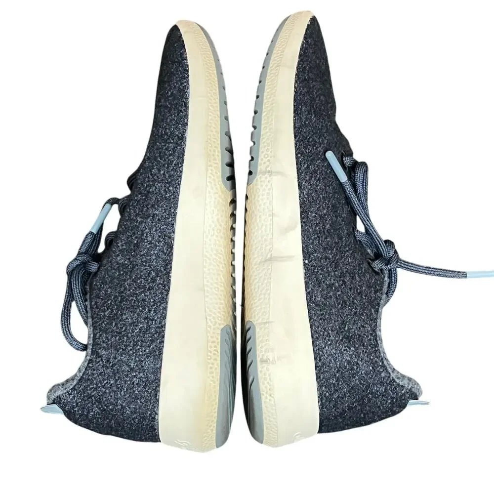 Allbirds Sneakers Mens 10 Blue Wool Runner Mizzle Water Repellent Athletic Shoes